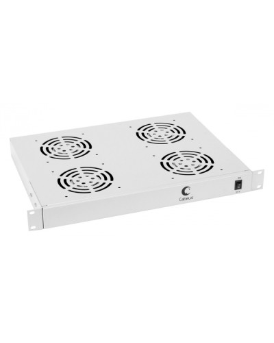 Панель вентиляционная с 4 вентиляторами Cabeus JG03 в Смоленске Вентиляторные модули Pintop.ru