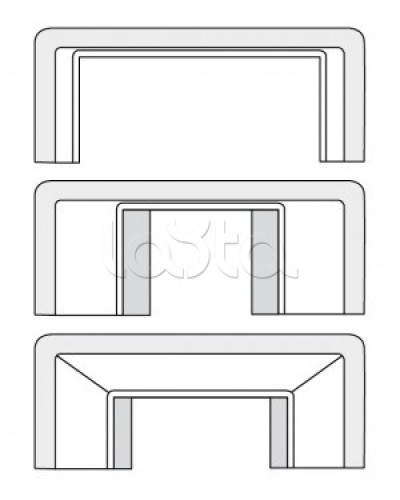 Набор адаптеров для миниканалов DKC 10133 в Смоленске Аксессуары для кабель-канала Pintop.ru