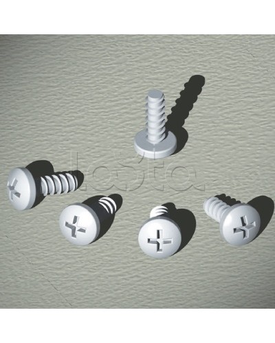 Винты самонарезающие, М4.8x12, (50 шт/уп) DKC R5A07 в Смоленске Крепеж Pintop.ru