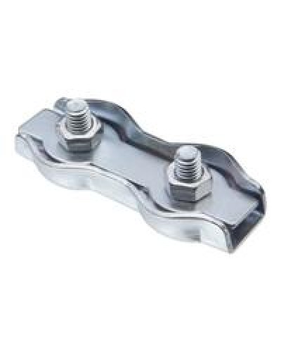 Соединитель (зажим) для троса двойной (Duplex) 3 мм DKC CM623003 в Смоленске Трос и аксессуары Pintop.ru