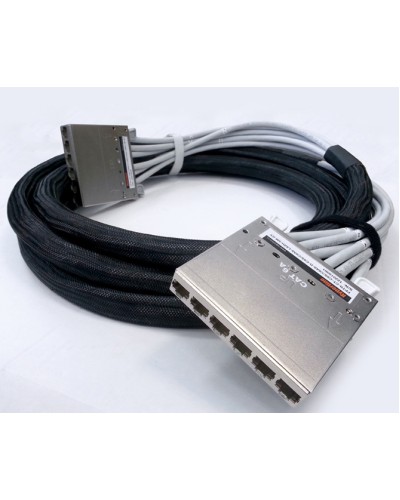 Сборка кабельная претерминированная Hyperline PPTR-CT-CSS/C6-D-CSS/C6-LSZH-5M-GY в Смоленске Аксессуары для стоек и шкафов Pintop.ru